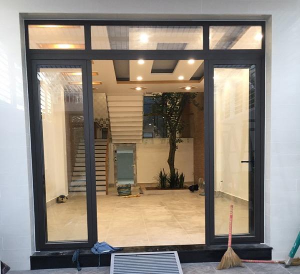 mẫu cửa nhôm Việt Pháp hệ 4500