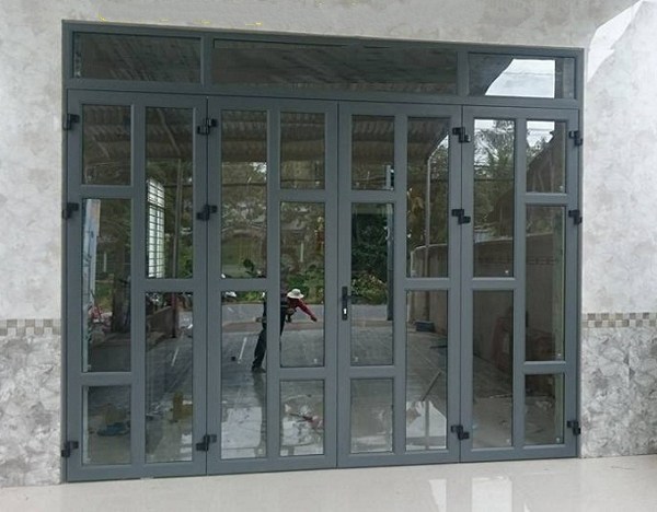 mẫu cửa nhôm Việt Pháp hệ 4500 3