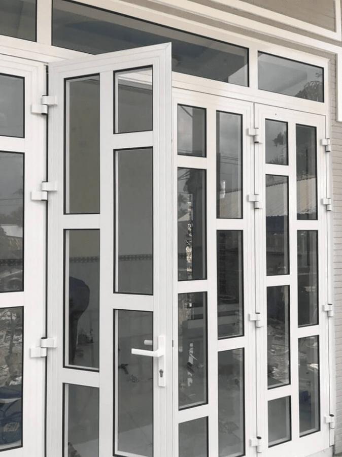 Cửa nhôm Xingfa màu trắng không bị ố vàng theo thời gian