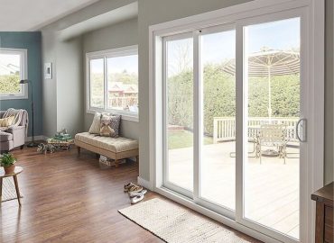 Cửa nhôm xingfa màu trắng sang trọng, dễ phối nội thất