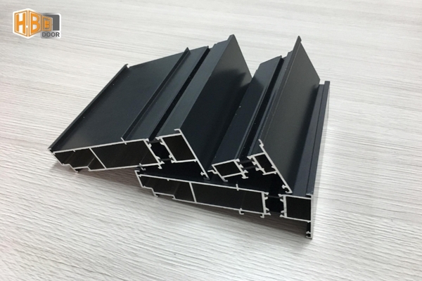 Thanh nhôm Xingfa Quảng Đông màu đen