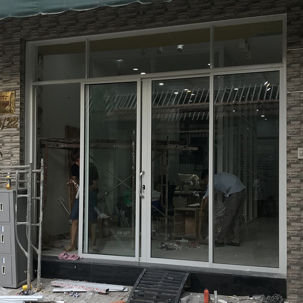 Cửa lùa 4 cánh tối ưu hoá không gian hiệu quả