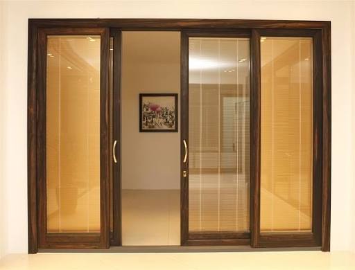 Cửa lùa 4 cánh 2 ray