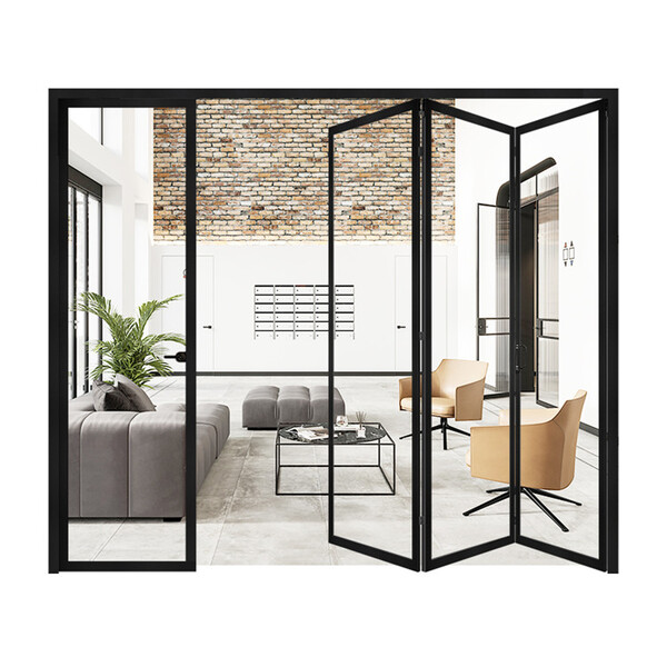 Cửa nhôm Slim kính lớn