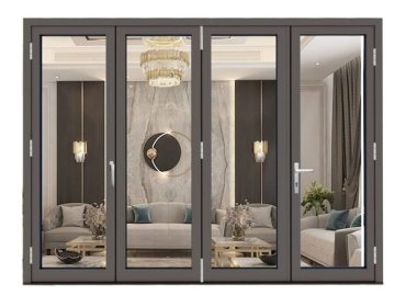 20+ mẫu cửa nhôm xingfa màu nâu cafe đẹp, sang trọng